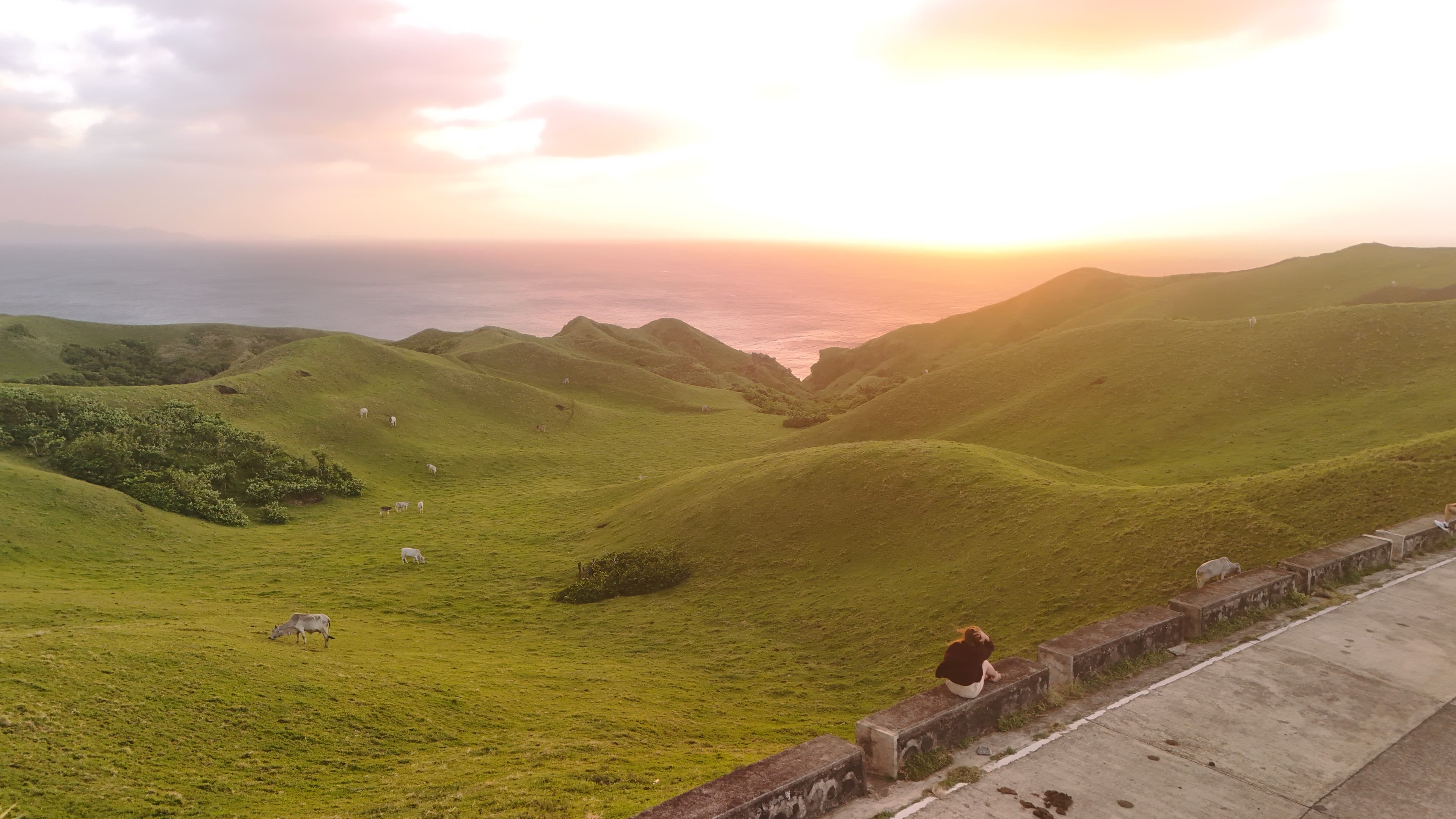 A chapel surrounded by Batanes scenery